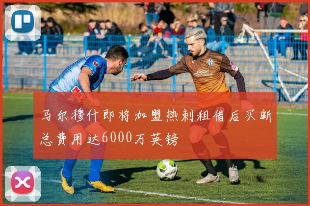 马尔穆什即将加盟热刺租借后买断总费用达6000万英镑